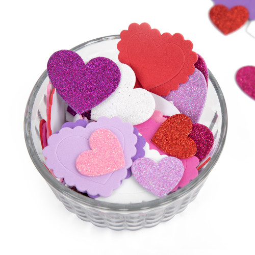 3 Pack - CousinDIY Foam Stickers 2mm 250/Pkg-Heart - 5A002LT7-1GNHD 3 Pack - CousinDIY Foam Stickers 2mm 250/Pkg-Heart - 5A002LT7-1GNHD