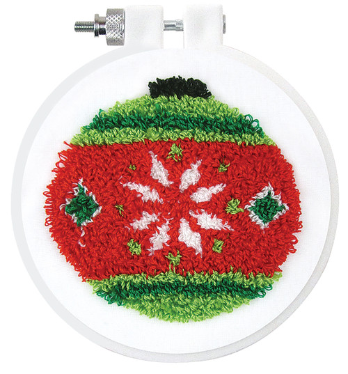 3 Pack - Design Works Punch Needle Kit-Ornament - 5A0032NW-1H4D3 3 Pack - Design Works Punch Needle Kit-Ornament - 5A0032NW-1H4D3