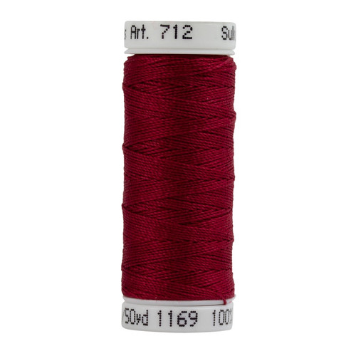 6 Pack - Sulky Cotton Petites Thread 12wt 50yd-Bayberry Red - 5A003385-1H4X9 - 727072000997 6 Pack - Sulky Cotton Petites Thread 12wt 50yd-Bayberry Red - 5A003385-1H4X9 - 727072000997