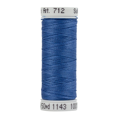 6 Pack - Sulky Cotton Petites Thread 12wt 50yd-True Blue - 5A003385-1H4WZ - 727072002052