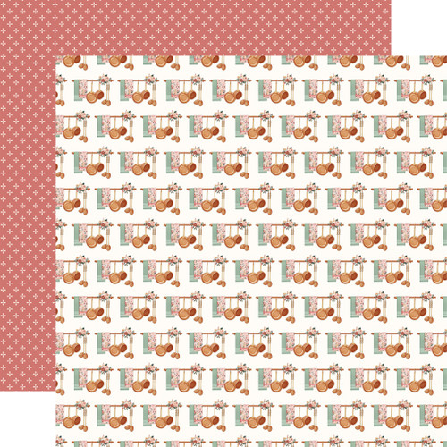 25 Pack - Feels Like Home Double-Sided Cardstock 12"X12"-Kitchen Pot Rack - 5A0033XR-1H5N2 - 810192594375