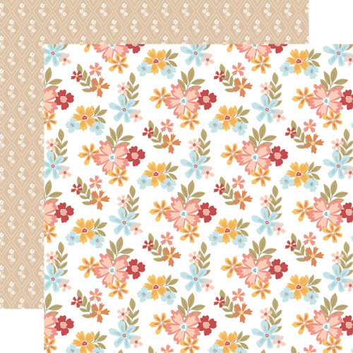 25 Pack - Bookish Double-Sided Cardstock 12"X12"-Favorite Book Floral - 5A003415-1H5PZ - 810192593002