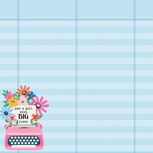 25 Pack - Plan On It Double-Sided Cardstock 12"X12"-Jot It Down Note Card - 5A0033ZJ-1H5PL