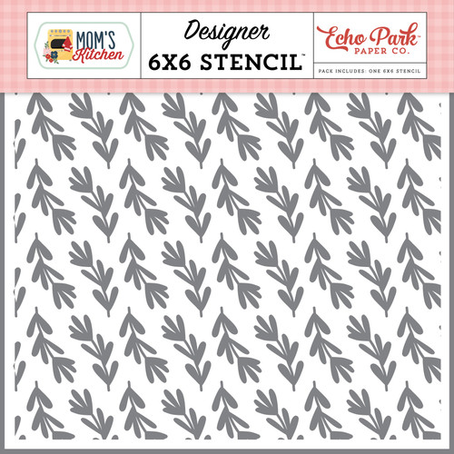 3 Pack - Mom's Kitchen Stencil 6"X6"-Savory Sprigs - 5A0033SS-1H5GG - 810192594085