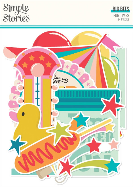 3 Pack - Fun Times Bits & Pieces Die-Cuts-Big - 5A0032BY-1H40H - 810150779493