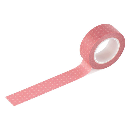 3 Pack - Echo Park Essentials Washi Tape-Pink Dot - 5A0033R4-1H5G7 - 810179819729