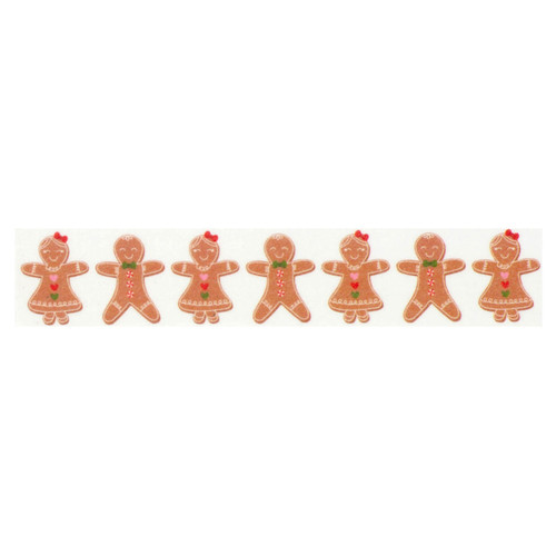 3 Pack - Santa's Christmas Delivery Washi Tape-Best Dressed Gingerbreads - 5A0033P2-1H5FK