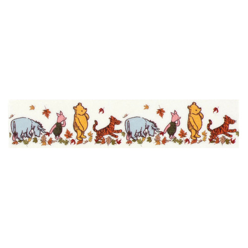 3 Pack - Winnie The Pooh Autumn Washi Tape-Playing In The Leaves - 5A0033DC-1H51F