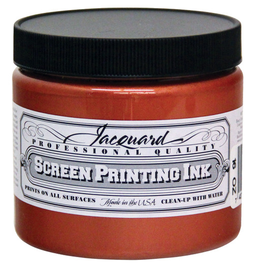 Jacquard Professional Screen Ink 16oz-#123 Copper - 5A002B88-1H5W2 - 743772021056