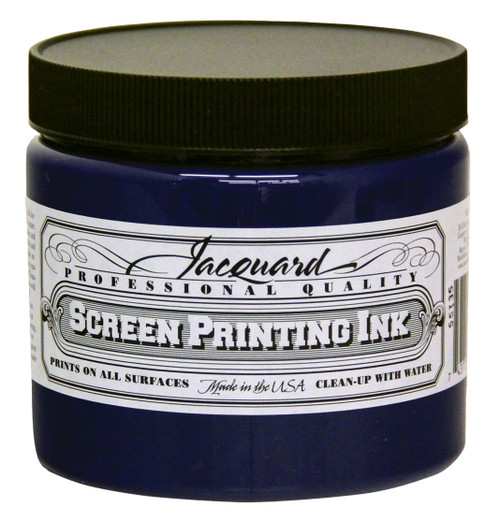 Jacquard Professional Screen Ink 16oz-#110 Royal Blue - 5A002B88-1H5VV - 743772020929