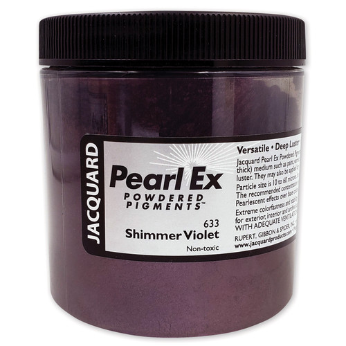 Jacquard Pearl Ex Powdered Pigments 4oz-#633 Shimmer Violet - 5A002HFV-1H5WD - 743772030225