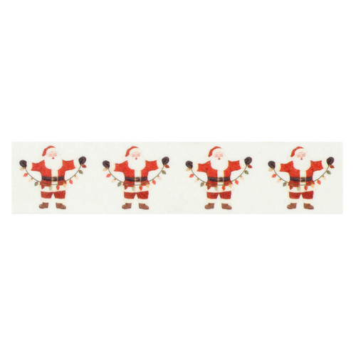 3 Pack - Christmas Village Washi Tape-Santa Hanging Lights - 5A0033JV-1H58L