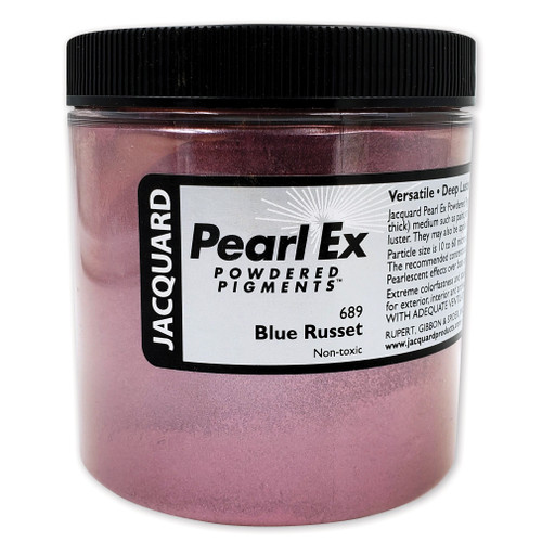 Jacquard Pearl Ex Powdered Pigments 4oz-#689 Blue Russet - 5A002HFV-1H5WZ - 743772030638