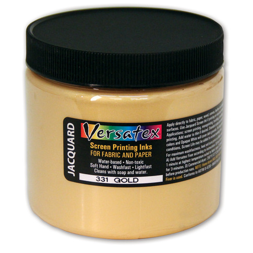 Jacquard Versatex Screen Ink-#331 Gold - 5A00343Y-1H5TM - 743772333104