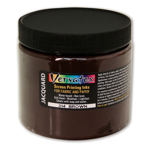 Jacquard Versatex Screen Ink-#314 Brown - 5A00344X-1H5TV - 743772331407