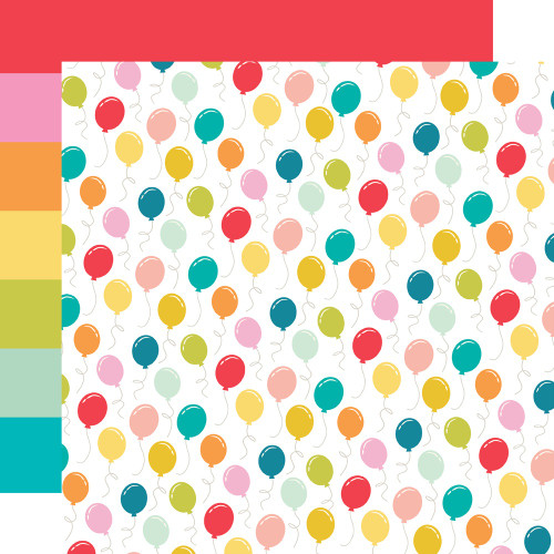 25 Pack Fun Times Double-Sided Cardstock 12"X12"-Best Day 5A0032BN-1H403 - 810150779349