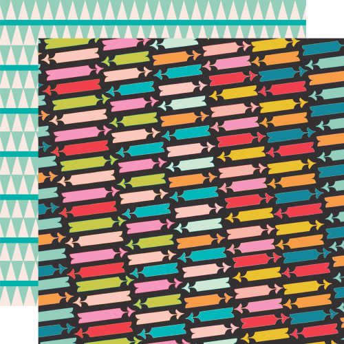 25 Pack Fun Times Double-Sided Cardstock 12"X12"-Let's Play 5A0032BN-1H404 - 810150779387