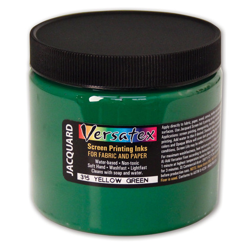 Jacquard Versatex Screen Ink-#315 Yellow Green - 5A00344X-1H5VH - 743772331506