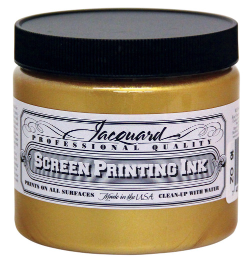 Jacquard Professional Screen Ink 16oz-#120 Gold - 5A002B88-1H5TL - 743772021025