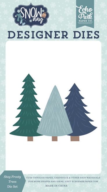 Snow Day Small Die Set-Stay Frosty Trees - 5A0033RG-1H5GM - 810192593514