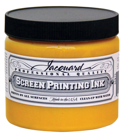 Jacquard Professional Screen Ink 16oz-#101 Yellow - 5A002B88-1H5TZ - 743772020837