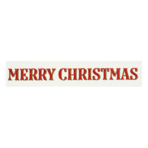 Christmas Village Washi Tape-Merry Christmas Word - 5A0033JZ-1H58N