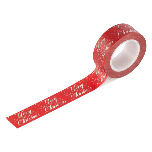 Christmas In The City Washi Tape-Decorative Merry Christmas - 5A0033M5-1H59W - 810192594900