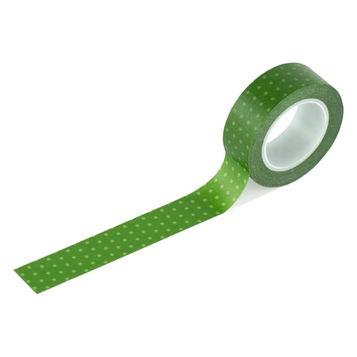 Echo Park Essentials Washi Tape-Green Dot - 5A0033P9-1H5CK - 810179819712