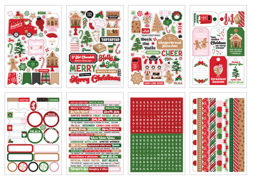 Echo Park Sticker Book-Santa's Christmas Delivery - 5A0033QM-1H5DB