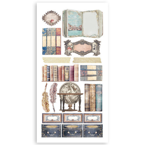 Stamperia Double-Sided Paper Cut-Outs 4/Pkg-Venice City of Art - 5A0031S6-1H3C8 Stamperia Double-Sided Paper Cut-Outs 4/Pkg-Venice City of Art - 5A0031S6-1H3C8