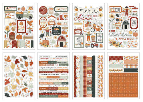 Carta Bella Sticker Book-It's Autumn - 5A0033FG-1H55F