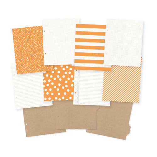 Simple Stories Sn@p! Binder 6"X8"-Orange, Limited Edition - 5A003288-1H3YC