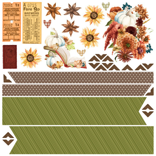 Simple Stories Simple Pages Page Kit-Simple Vintage Autumn Breeze - 5A0032BJ-1H3XG