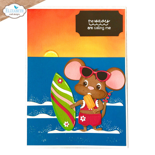 Elizabeth Craft Clear Stamps-Summer Travel Sentiments - 5A0032GV-1H467 Elizabeth Craft Clear Stamps-Summer Travel Sentiments - 5A0032GV-1H467