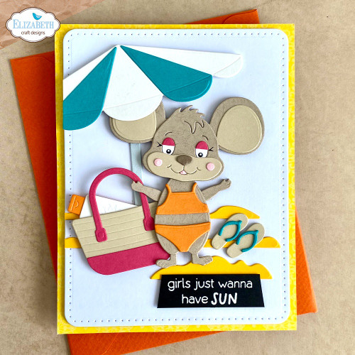 Elizabeth Craft Metal Dies-Beach Scenery - 5A0032GT-1H46D Elizabeth Craft Metal Dies-Beach Scenery - 5A0032GT-1H46D