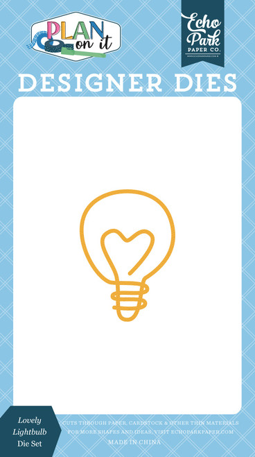 Plan On It Small Die Set-Lovely Lightbulb - 5A0033ZG-1H5PV - 810192593620