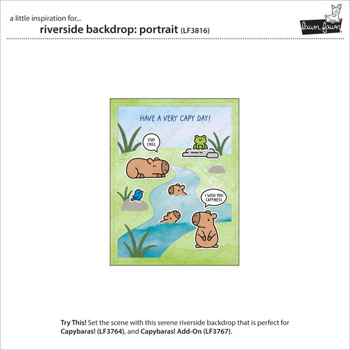 Lawn Cuts Custom Craft Die-Riverside Backdrop: Portait - 5A0032J2-1H478