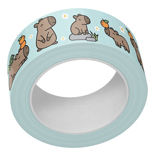 3 Pack - Lawn Fawndamentals Washi Tape-Capybaras! - 5A0032HS-1H47P - 783385672054