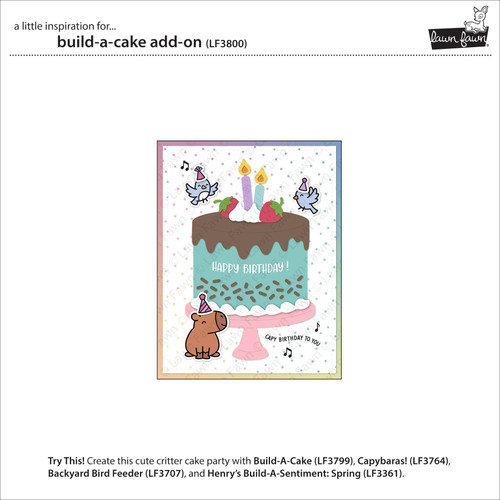 Lawn Cuts Custom Craft Die-Build-A-Cake Add-On - 5A0032HJ-1H481 Lawn Cuts Custom Craft Die-Build-A-Cake Add-On - 5A0032HJ-1H481