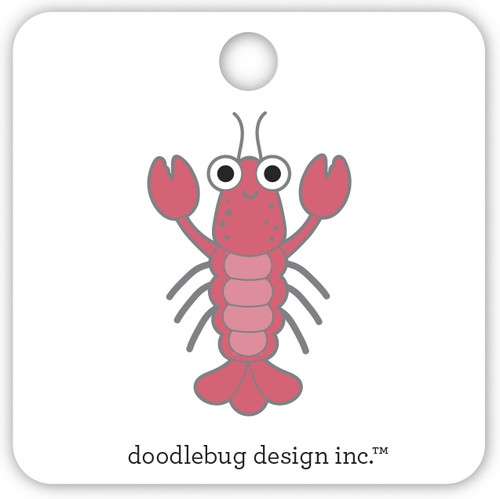 Doodlebug Collectible Enamel Pin-Louie, Summer Fun - 5A003490-1H5ZB - 842715089105