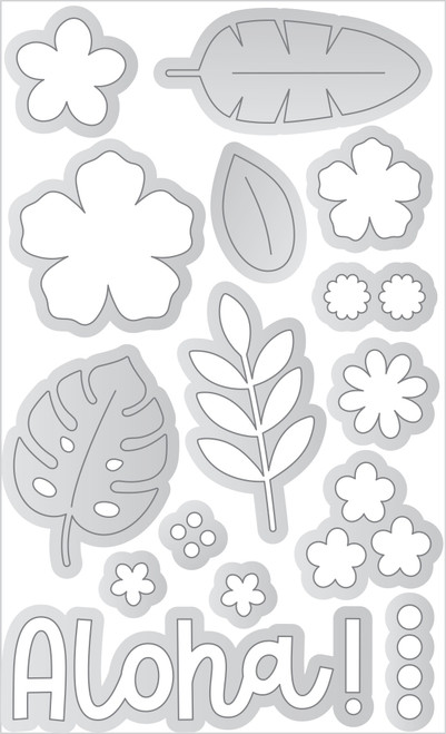 Doodlebug Doodle Cuts Dies-Aloha!, Summer Fun - 5A0034B0-1H60K