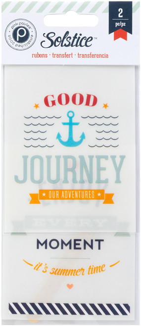 Pink Paislee Rub-Ons 2 Sheets/Pkg-Solstice - 368127 - 718813681278