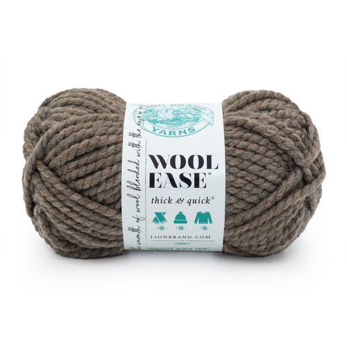 3 Pack - Lion Brand Wool-Ease Thick & Quick Yarn-Teak - 640-1H63Z - 023032136578
