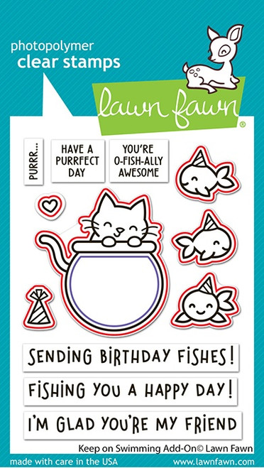 2 Pack - Lawn Cuts Custom Craft Die-Keep On Swimming Add-On - 5A0032HG-1H46T