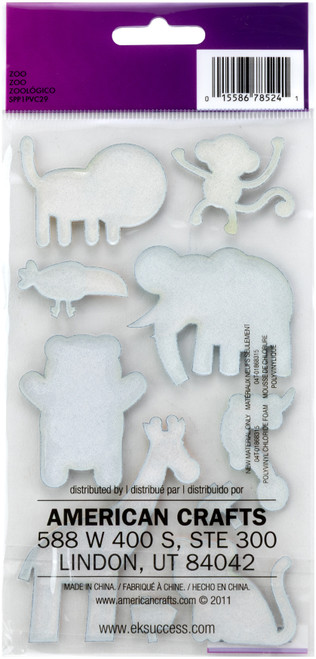 Sticko Dimensional Stickers-Zoo - PP1PVC29 Sticko Dimensional Stickers-Zoo - PP1PVC29