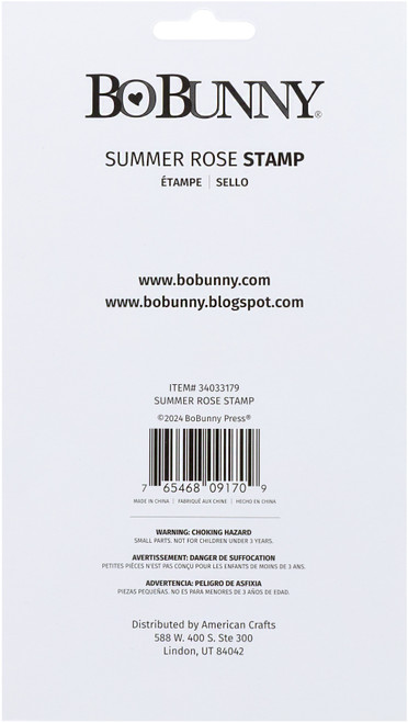BoBunny Clear Stamps-Summer Rose - 5A002QGQ-1GS7Z BoBunny Clear Stamps-Summer Rose - 5A002QGQ-1GS7Z