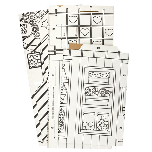 Colorbok Make It Colorful! Color Your Own Candy Stand-Candy Stand - 34013508