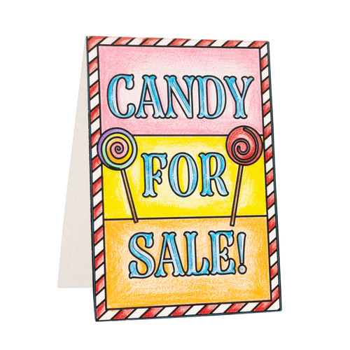 Colorbok Make It Colorful! Color Your Own Candy Stand-Candy Stand - 34013508