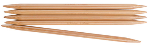 ChiaoGoo Double Point Dark Patina Knitting Needles 6" 5/Pkg-Size 4/3.5mm 1036-4 - 812208021967