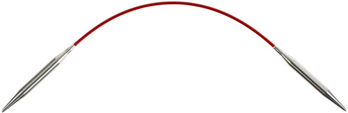 ChiaoGoo Red Circular Knitting Needles 9"-Size 8/5mm 6009-8